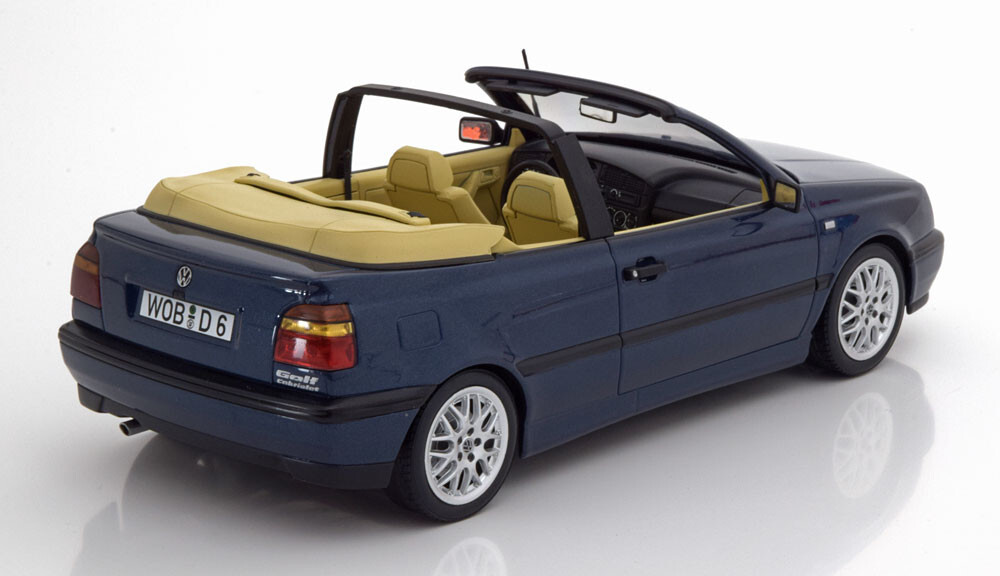Norev188434 - Car Cabriolet VOLKSWAGEN Golf 3 of 1995 Blue for