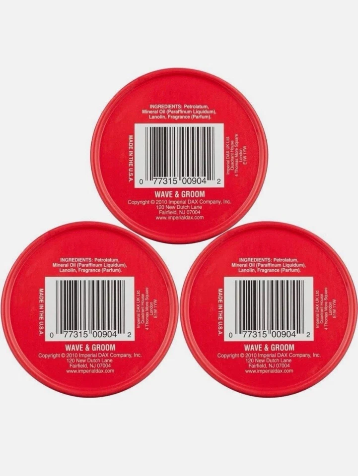 Wave and Groom Hair Dress,For Maximum Hold Light Shine 3.5 Ounce (Pack of 3) - Image 3 of 4