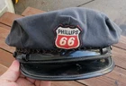 VINTAGE PHILLIPS 66 GASOLINE & OIL CO. GAS STATION ATTENDANT VISOR HAT SIGN