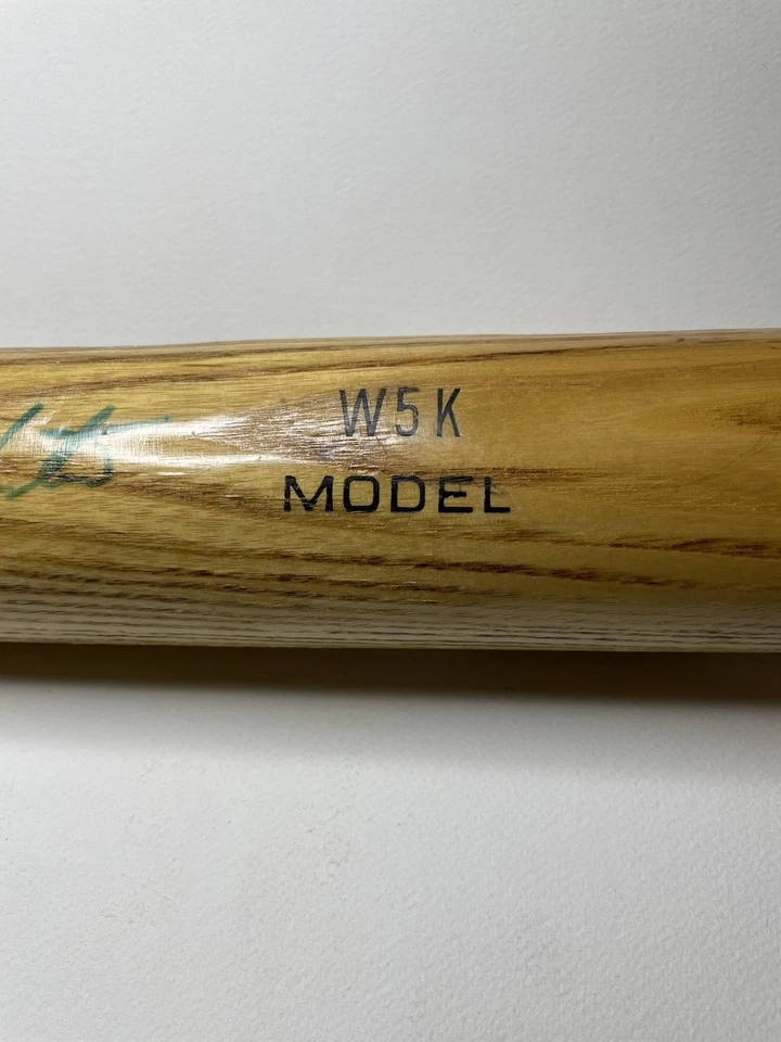 Джим «Сом» охотник с автографом стоит модель W5K игры б/у летучая мышь сертификат подлинности PSA - Изображение 2 из 4