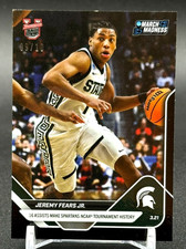 2025-26 Bowman U Now Jeremy Fears Jr. 16 Assists Spartans History Black Foil /10