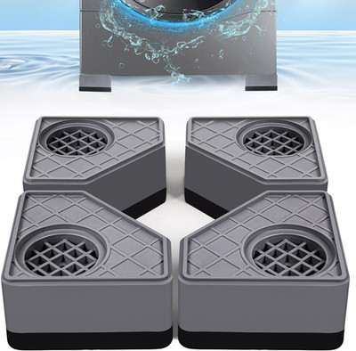 4Pcs anti Vibration Pads for Washing Machine, Stops Washer Dryer Moving, Prevent