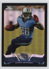2013 Topps Chrome Black Refractor 118/299 Chris Johnson #184 1by
