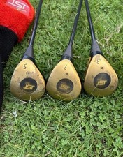 Nice Set Of 3 X Ping IST Tour Fairway woods With Graphite Shafts