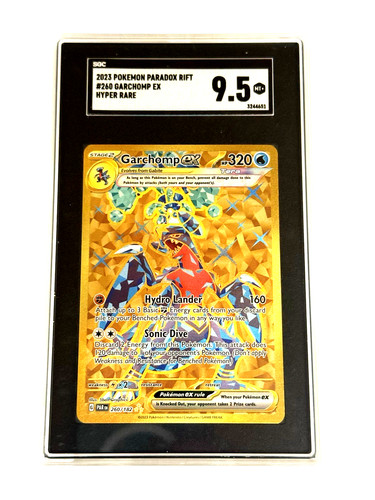 Garchomp ex graded SGC 9.5 for sale on eBay
