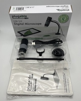 Digital Microscope Plugable with Flexible Arm Observation Stand ~ New