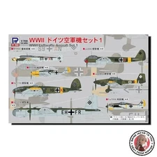 NEW Pit Road 1/700 Skywave Series WWII German Air Force Aircraft Model Kit for