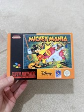 Mickey Mania Super Nintendo SNES PAL Boxed