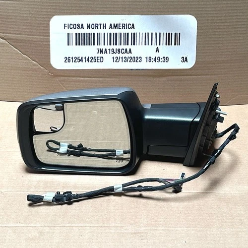 NEW OEM 2023-2024 Ram 1500 Mopar Outside Rear-View Mirror, Left - 7NA19JSCAA
