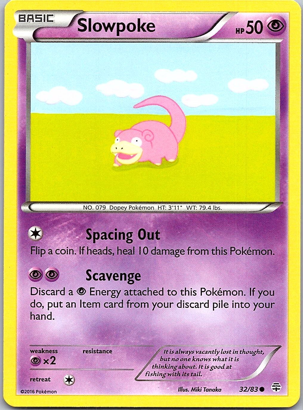 Slowpoke [GEN - 32/83]