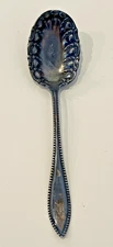 Antique ROGERS BROS. A1 Silver Plated SHELL Sugar or Jelly SPOON 5.75" Length