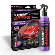Shine Armor 3 in 1 Surface Protection Wax for Cars Boats RVs Nano Ceramic Coat