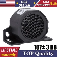 Universal 110dB Back Up Warning Alarm Reverse Siren Buzzer Horn Beeper Truck Car
