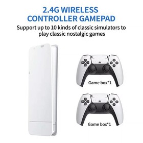 Retro Game Console 41000+ Games 4K HDMI Output w/ 2 Wireless Controllers &128GB~