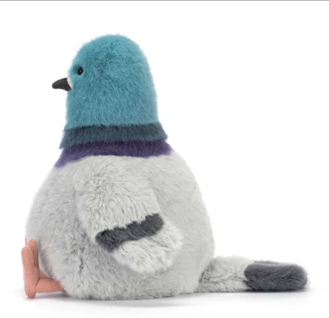 NEW Jellycat Strutton Pigeon Soft Cute Plush NYC FAO Schwarz