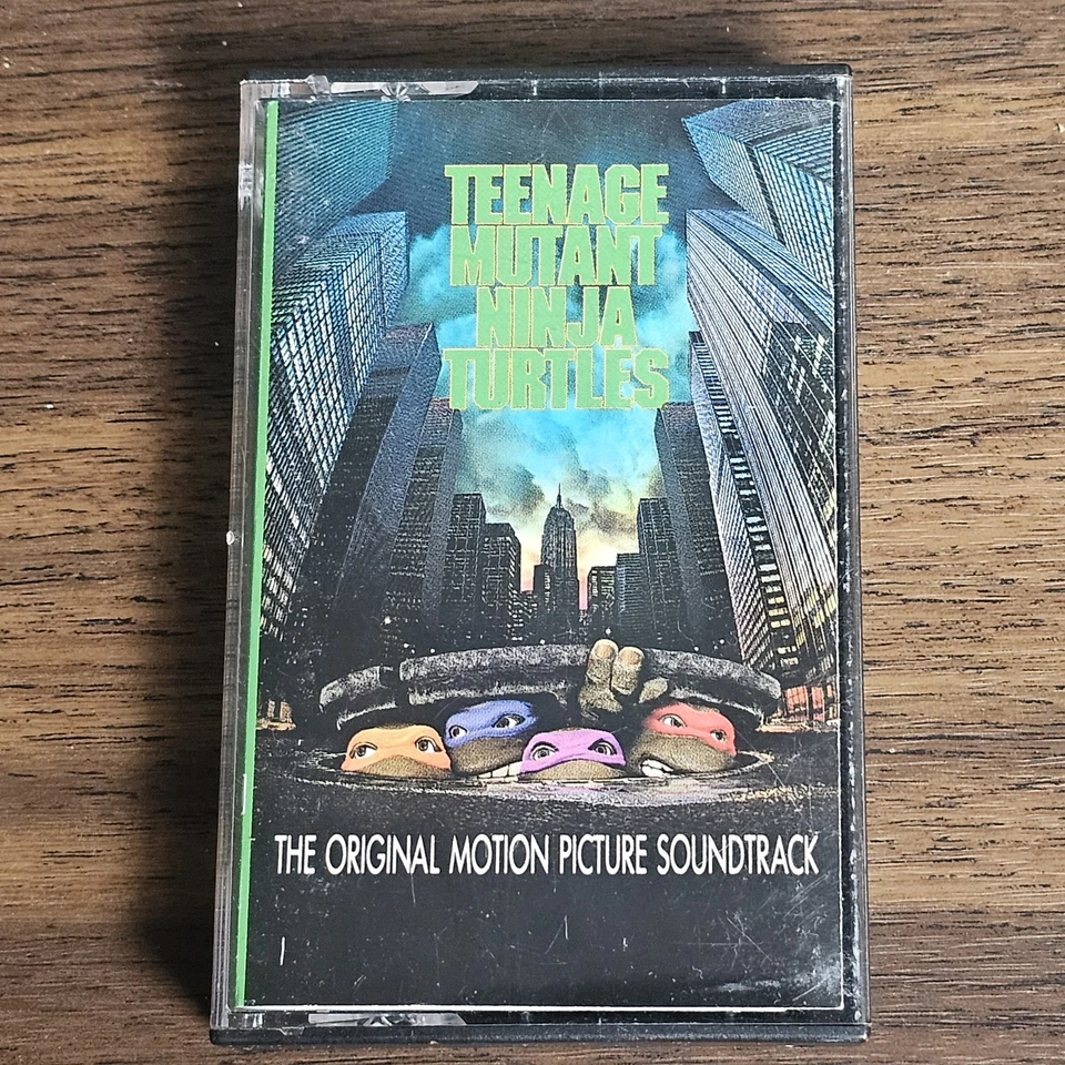 VTG TMNT Teenage Mutant Ninja Turtles Original Soundtrack - Cassette Tape 1990 - Image 2 of 4
