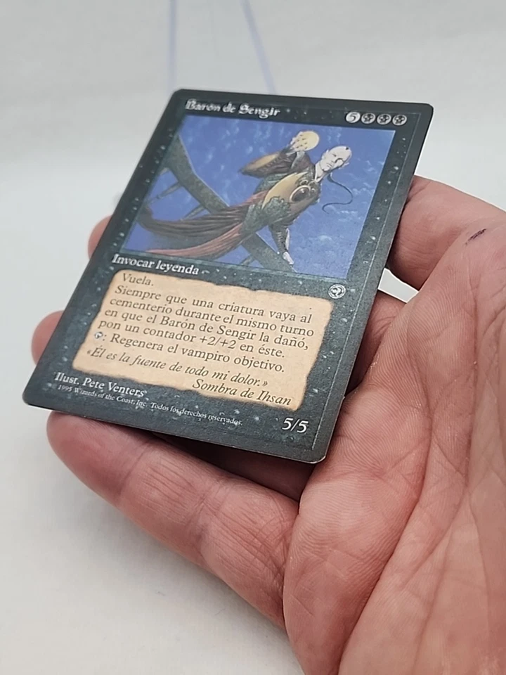 Baron De Sengir MTG Spanish Homelands Homelands Reserve List Legend *CCGHouse* - Image 3 of 4