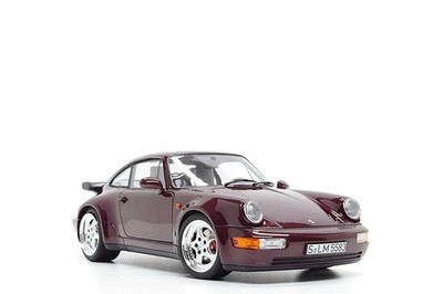 Norev 1:18 Porsche 911 Turbo 3.6 Coupe (964) in Amethyst Metallic