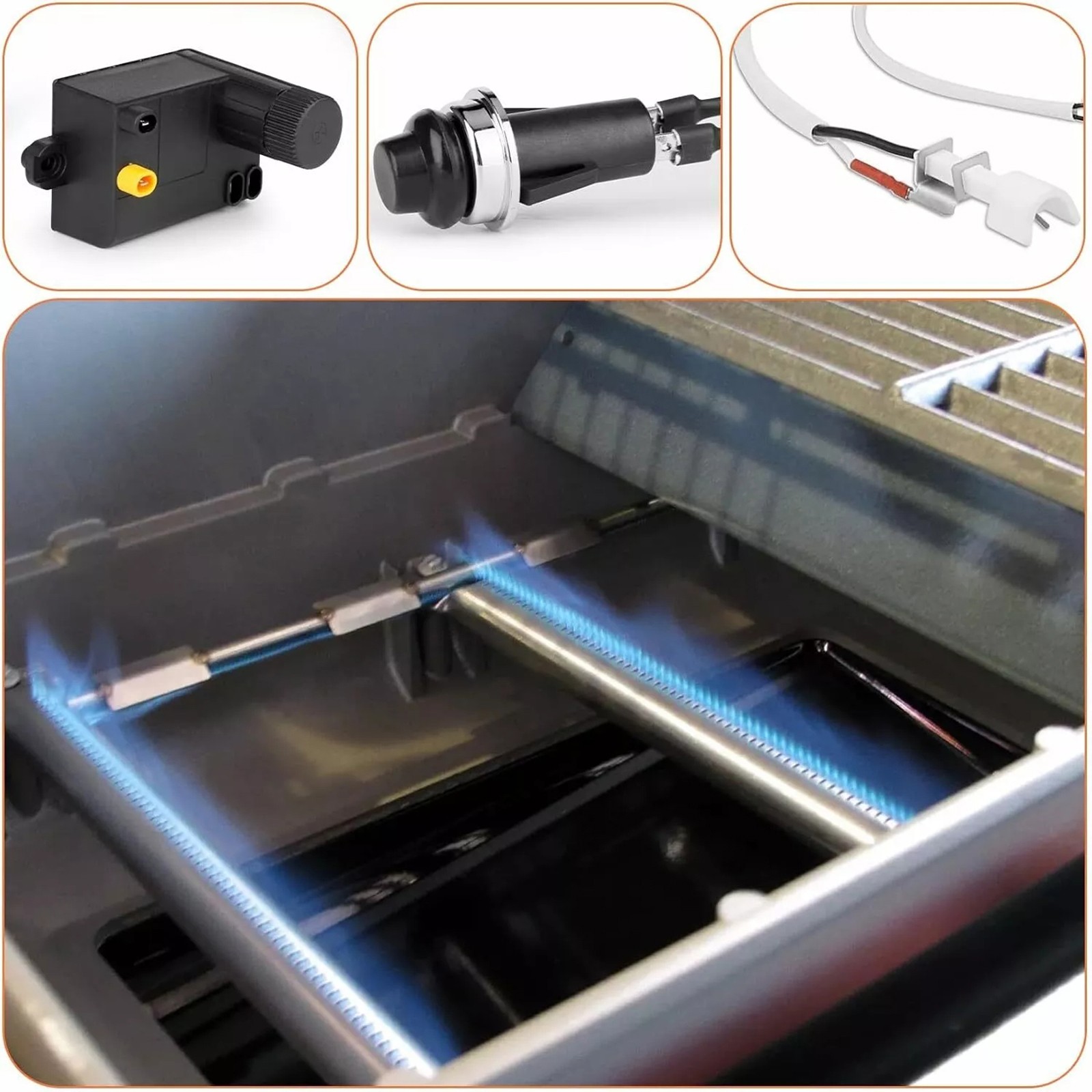 1 Set 7642 Grill Replacement Parts Igniter Kit for Spirit E210 S210 E310 SP310