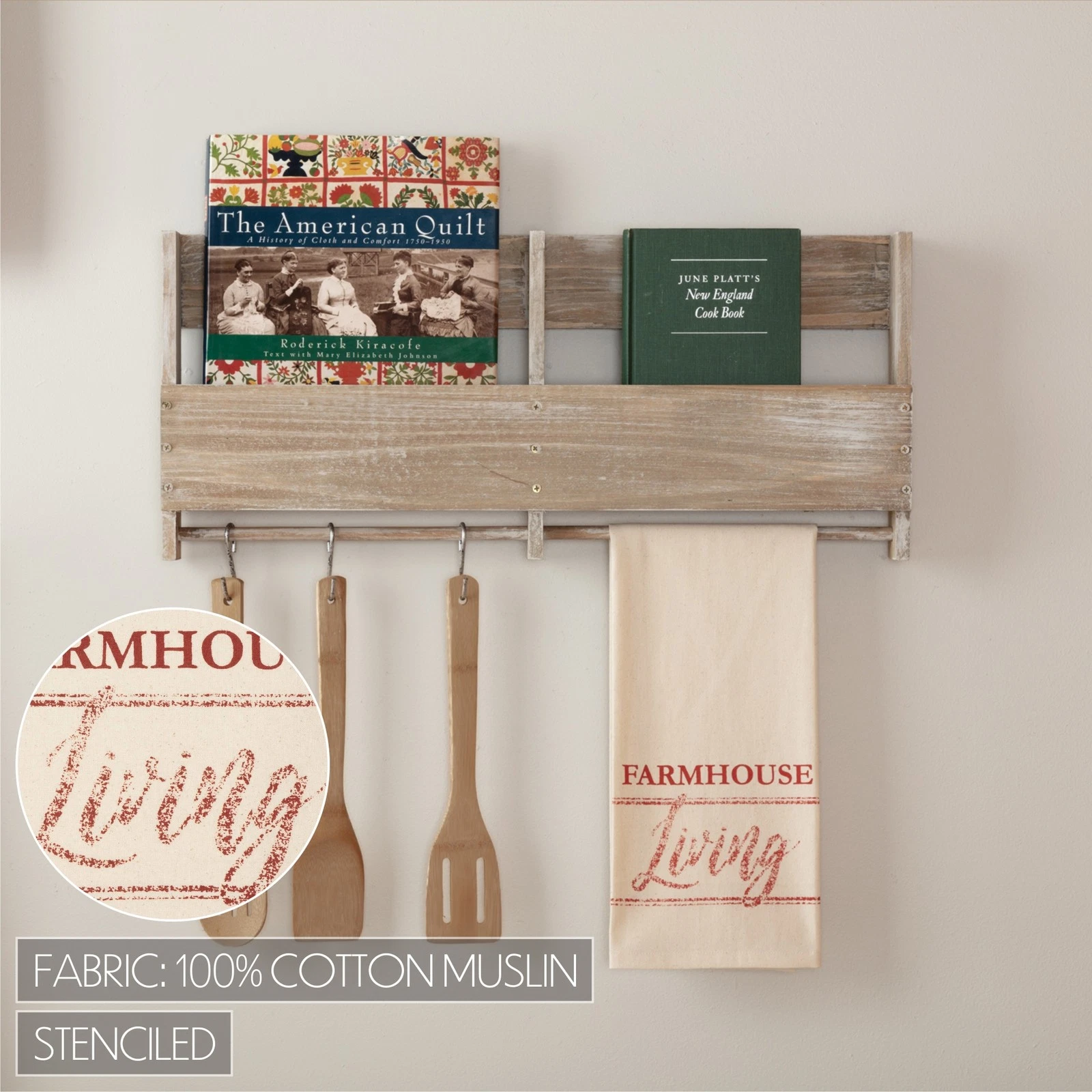 VHC Brands Sawyer Mill Tea Towel - Thumbnail 5