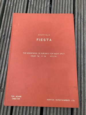 Extrem seltenes 1970er Sheffield Fiesta Nachtclub Zeitungsbuch - Sozialgeschichte