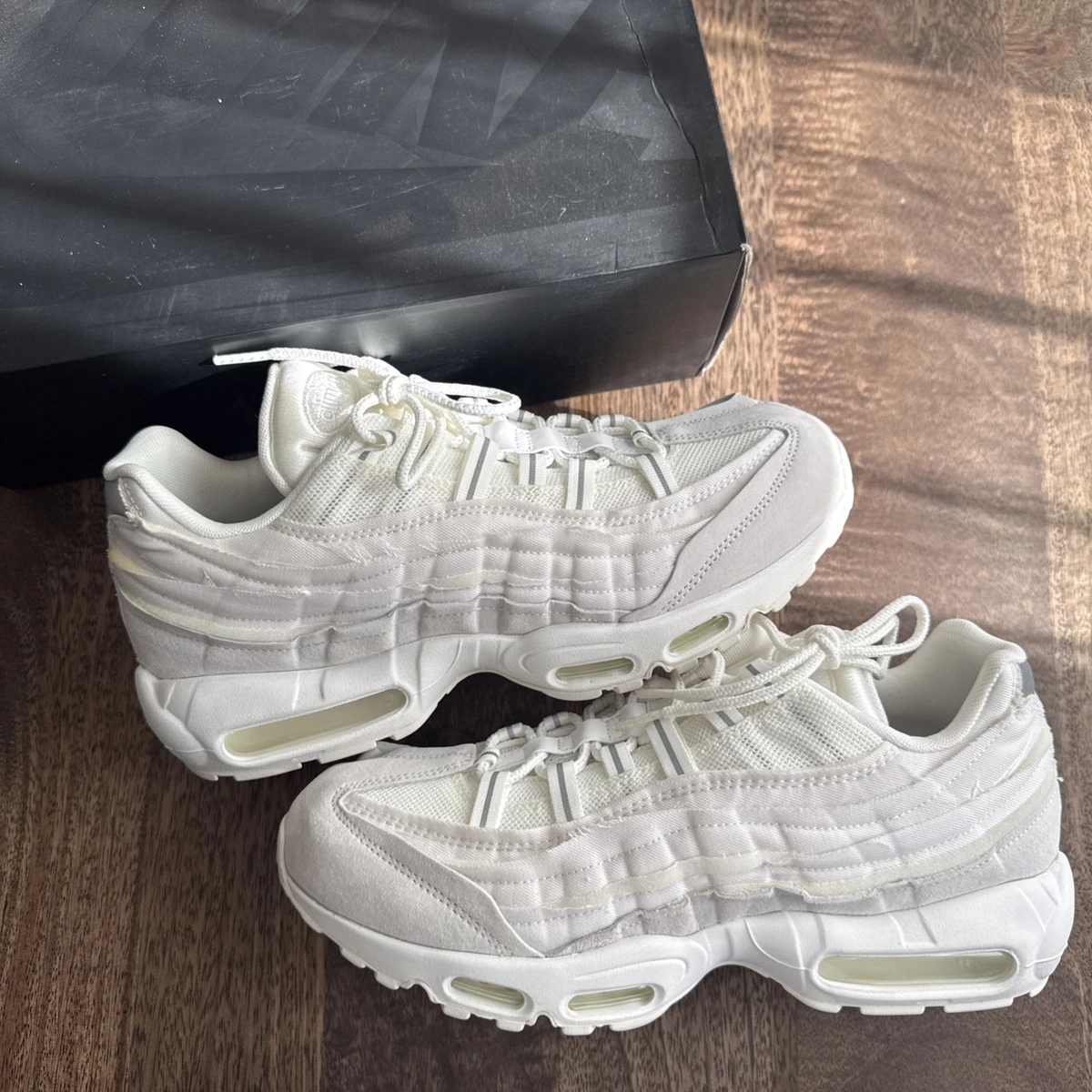 Nike Comme des Garçons x Air Max 95 White | eBay