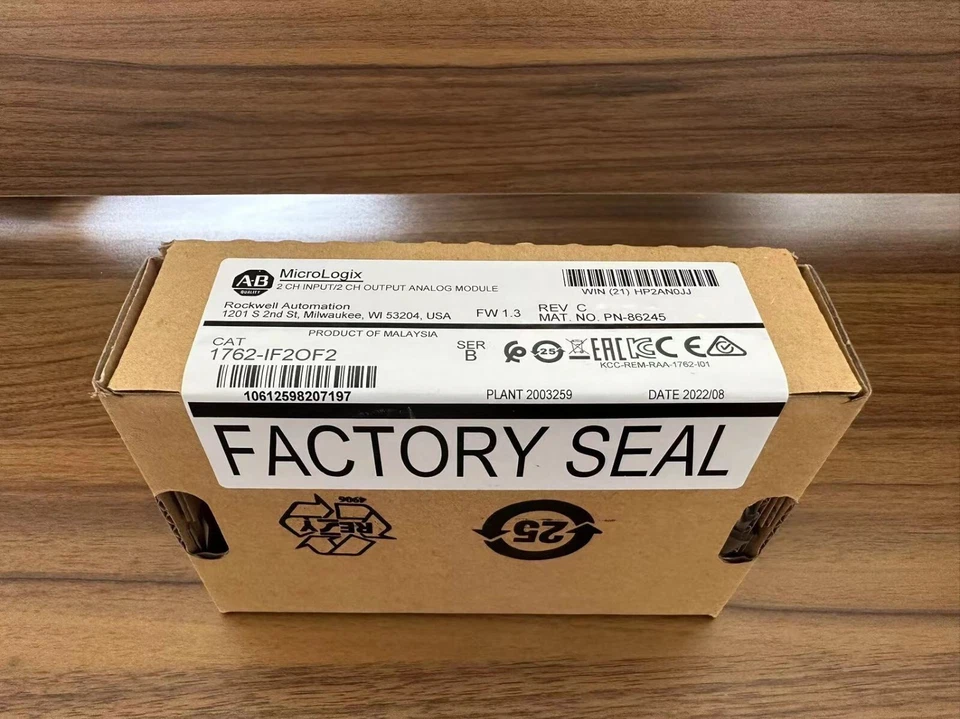 1762-IF2OF2 New Allen-Bradley AB SER B MicroLogix 1200 I/O Module 1762IF2OF2 - Image 3 of 3