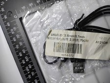 USB-A to DC 5v 2.5mm 0.7mm Power Charger Cable