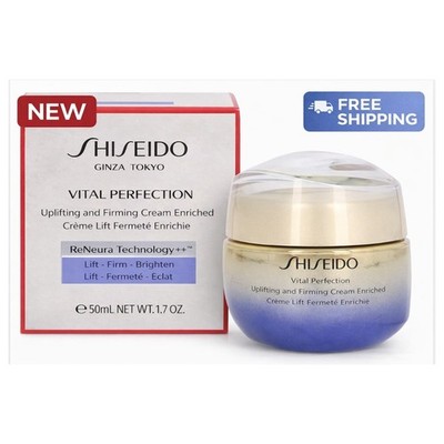 Shiseido Vital Perfection Uplifting Firming Enriched Cream 50ml 1.7oz NIB