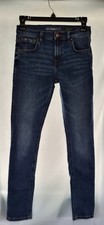 Guess Eco Girls Skinny Fit Denim Jeans Adjustable Waist 24x27 Size 12