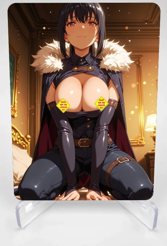 Shizuku Yaegashi Anime Waifu Card 1/1 Collectible AFC-SHI-10