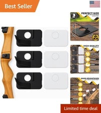 Self-Adhesive Recurve Bow Arrow Rests - Enhance Archery Performance, 6 Count