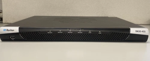 RARITAN DOMINION DKX3-432 4 USER 32 PORT IP KVM SWITCH W/DUAL POWER SUPPLY