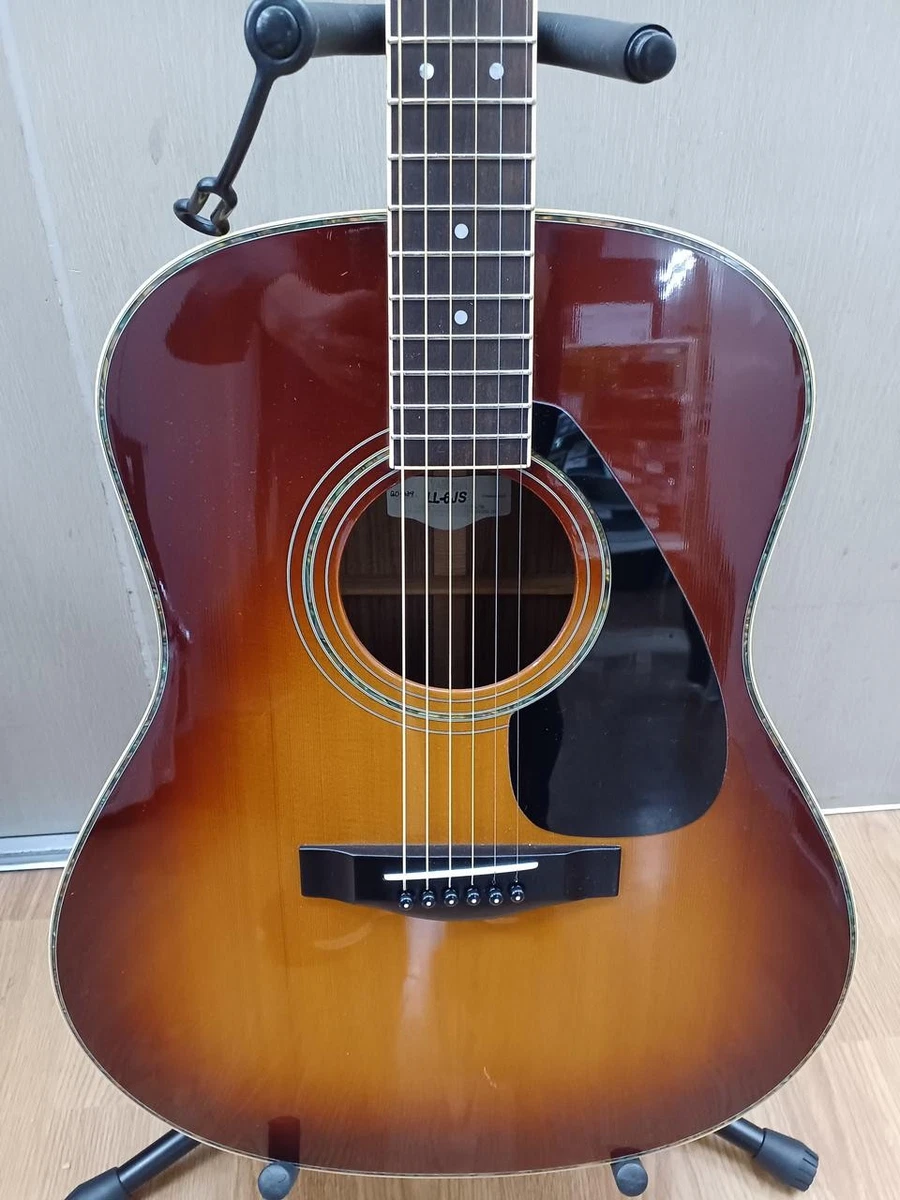 Guitarra acústica Yamaha LL-6JS abeto macizo palo de rosa Sunburst con estuch...