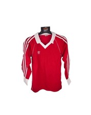 Vintage Adidas Football Template  Shirt 1983 Trikot Red Benfica Portugal Jersey