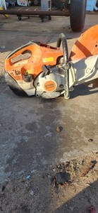 STIHL TS 500i Handheld Gasoline Cut-Off Saw 14'' Blade Orange Concrete Tool