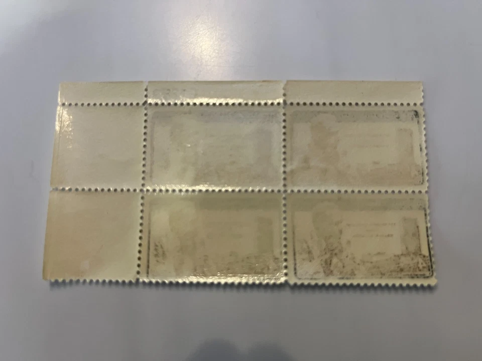 U.S. Stamp,Dag Hammarskjold, 1962,Rare, Block of 4, 4 cent, miss printed, MNH - Image 2 of 2