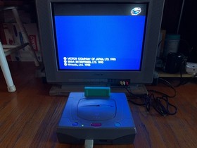 Victor V-Saturn RG-JX2 console system RG-CP6 pads RG-VC2 video cd vcd card sega