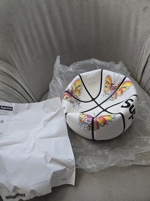 Brand New Supreme Spalding Gonz Butterfly Basketball Box Logo