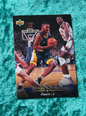 Derrick McKey Pacers NBA 1996 KELLOGG'S BASKET CARD 26 Upper Deck USA