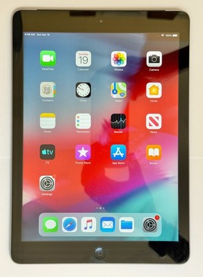 Apple iPad Air 1st Gen 128GB Wi-Fi GSM/CDMA/LTE A1475 Unlocked Clean ESN