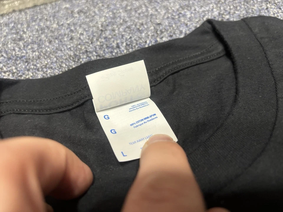 Camiseta para hombre Toyota Racing talla L negra roja blanca logotipo a rayas manga corta P3 Foto 3 de 4