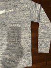 Nike Dri-fit Gray-White Hoodie Girls XL Warming Pocket Excellent! — photo 3