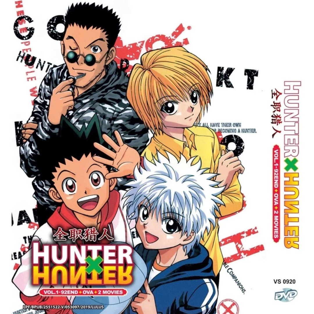 HUNTER x HUNTER DVD-BOX 1999年版 Hunter x Hunter (1999) Complete Series DVD Box Set | English Sub