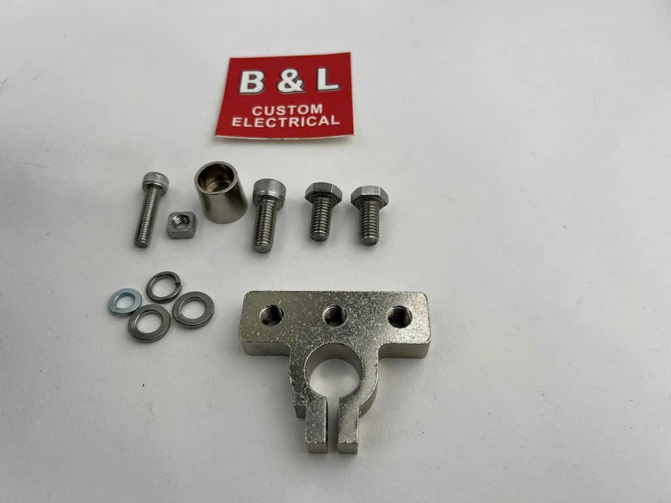 Heavy duty battery - Negative Terminal Clamp . Brass . Nikel plated . - Image 2 of 4