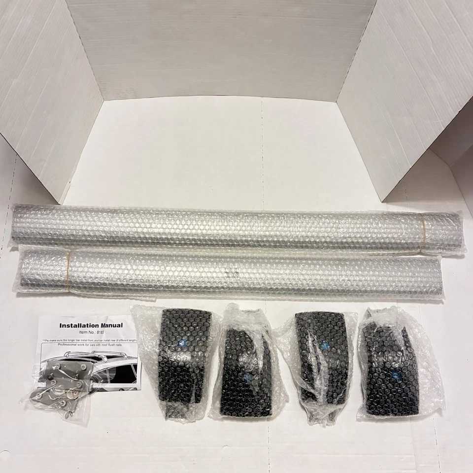 Barras transversales para baca de techo JDMON compatibles con Honda HR-V HRV 2016-2022 - plateadas Foto 4 de 4