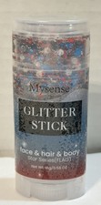 Lot of 14 Mysense, Red White and Blue Face Hair Body Glitter Sticks