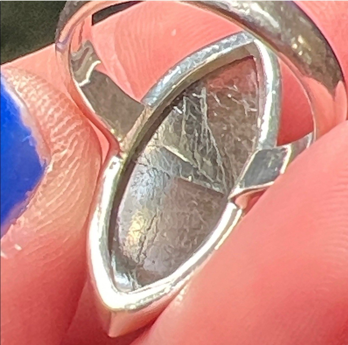 Dazzling Solid 925 Sterling Silver Labradorite Ri… - image 7