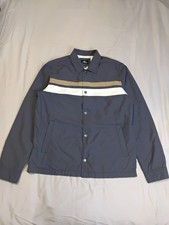 O'neill United Coaches Fleece Lined Jacket Mens Sz S Gray Skater Standar Fit.