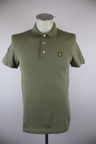 Lyle & Scott, LYLE & SCOTT HERREN POLOSHIRT S MAN T-SHIRT CASUAL VINTAGE KURZARM BAUMWOLLE